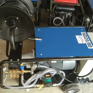 HONDECL大流量高压水疏通机HD20/85 管道疏通机厂家 22KW降压电机驱动