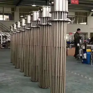 厂家供应不锈钢电加热管 法兰加热器 导热油液压油加热管