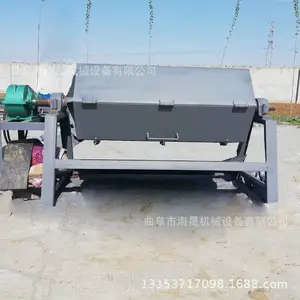 六角PU滚筒抛光机 铁件去毛刺除锈机 内里加橡胶抛光机