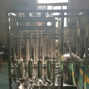 注射用水1000L蒸馏水机价格 1000L蒸馏水机配置 电多效蒸馏水机