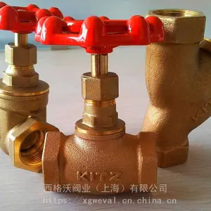 KITZ青铜过滤器 KITZ青铜丝扣Y型过滤器 北泽青铜Y型过滤器