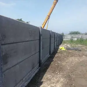 xz装配式围墙 轻质混凝土条板 安装速度快省时美观