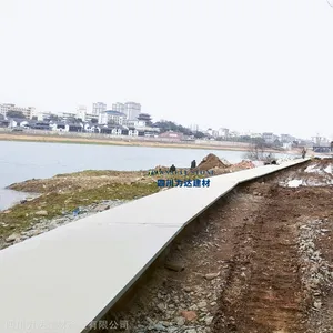 工厂预制清水混凝土栈道板 混凝土地面砖 发光混凝土栈道板
