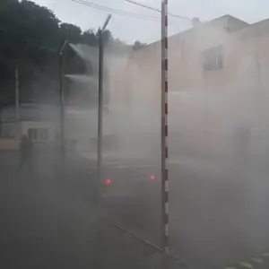 生猪运输车消毒 车辆消杀防疫系统 贵阳公路收费站车辆消毒通道