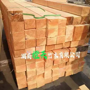 湖南橙天 进口美国花旗松加工 5*10*3米 工地用方木 木方 方条 垫模板方料 家具方料