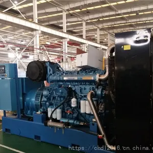 潍柴博杜安650KW双电源柴油发电机组 配置6M33D725E210柴油机