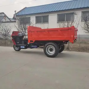 柴油自卸翻斗车 工程运输三轮车 久恒 农用载货车
