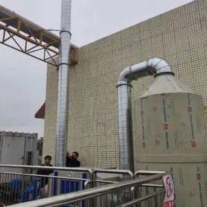 四川重庆成都贵阳昆明地区高浓度含盐废水高温蒸发过程中臭气恶臭处理配套设备