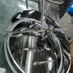 卫生级不锈钢DN530*430MM椭圆内开人孔 快开人孔 椭圆人孔 法兰人孔