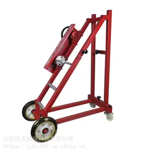 消防水龙带快速收纳机便携式可折叠手动卷水带机移动式水带卷盘