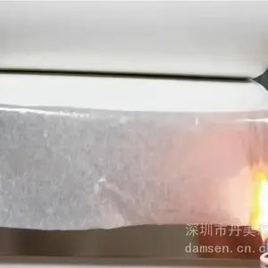 V0等级100um阻燃棉纸双面胶粘带，耐温-40到100度