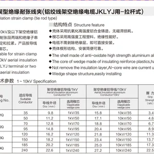 NXJL系列楔型绝缘耐张线夹 NXJL-3