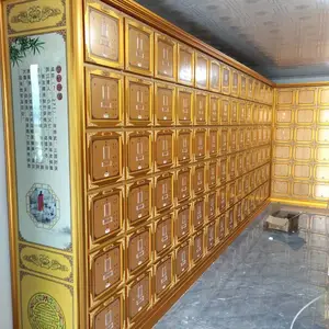骨灰盒存放架殡仪馆临时骨灰存放架骨灰楼寄存架相片框村镇安息堂