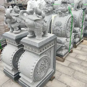 古代石雕门当定制 传统门鼓 门墩石 建筑装饰 源头厂家