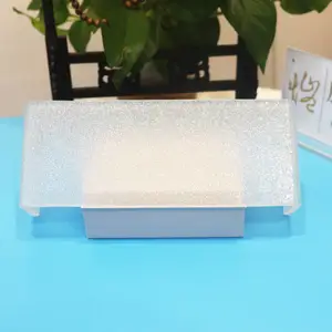 U型玻璃超白玻香梨纹条纹大波浪纹源头U型玻璃厂家 支持定制