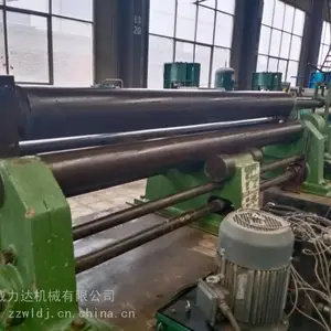 转台旧长治产16x3200机械卷板机 带托辊 卷板机配置高成色新 支持现场试机