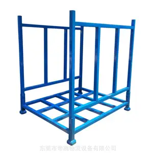 定制钢制堆垛架 堆叠可拆重型货架 布料布卷架 长物料存放架