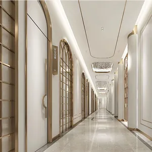 喷砂金不锈钢门套异形圆弧包边拱门U型天花吊顶金属装饰条