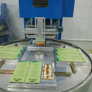 工应山东久隆四工位自动转盘式塑胶熔接机
