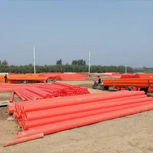 河南电力管(MPP CPVC PE),热浸塑钢管,七孔梅花管 管枕直接厂家直销,价格低