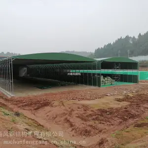 成都大型仓储雨棚、折叠式帐篷、移动推拉大棚定制安装
