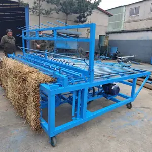 草帘机 砖坯覆盖草苫子机 薄厚可调路面包装用编织机稻草编制设备