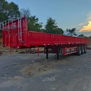13米仓栏拉煤侧翻自卸半挂车
