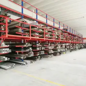 铝型材货架阁楼平台悬臂货架重型货架门窗型材货架