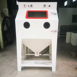 喷砂除锈机多少钱一台 秉腾自动化 箱式手动喷砂加工设备 制作精良 售后保障