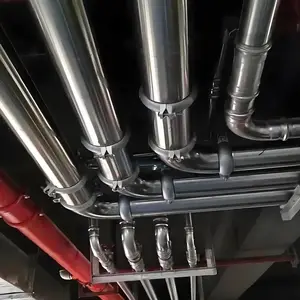 国标304不锈钢焊管工业级流体输送管道大口径不锈钢圆管工业管材