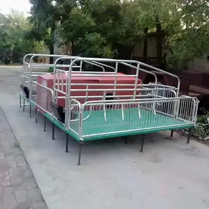 母猪产床复合材料猪用产床仔猪母猪分娩床单体双体产床养猪设备