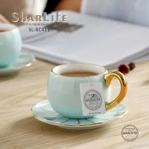 厂家供应 深圳阿法瓷 夫人瓷咖啡杯 礼品杯 欧式咖啡杯 商务礼品 一件代发