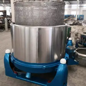 银川布草脱水机 银川酱醋厂用脱水机 大型工业五金脱水机直销