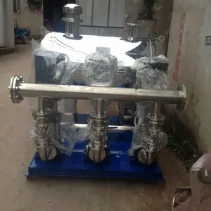 不锈钢变频供水设备恒压给水泵设备无负压智能给水设备成套水泵