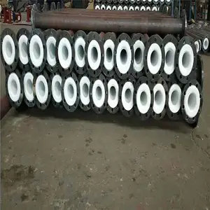 乌审耐高温衬四氟钢管报价 化工厂衬四氟钢管厂家