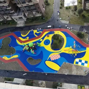 哈尔滨、朝阳、葫芦岛透气型EPDM跑道 彩色颗粒 橡胶地垫 幼儿园场地