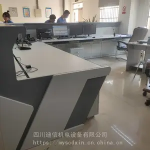 迪信DX25 指挥中心异形控制台 调度操作台定制 多功能办公台生产