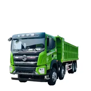 东风轻量化前四后八国六8x4翻斗自卸车