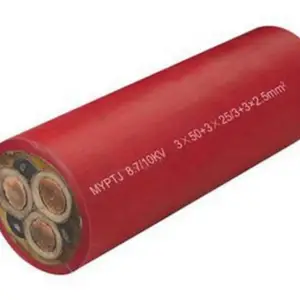 银顺牌MYPTJ6/10KV3*50+3*25/3+3*2.5矿用高压橡套软电缆执行标准