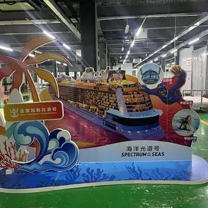 异形KT板,展板造型 道具背景板 KT板形象背板 制作成本低 效果斐然