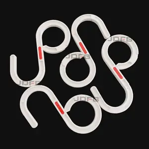 工地脚手架S挂钩 绝缘S型脚手架挂钩 PVC S型矿用电缆线挂钩