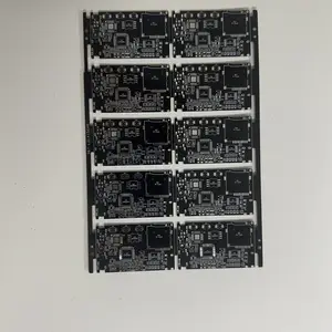 1.6四层板铜厚2.0oz无铅喷锡沉铜红油白字带金手指工艺，PCB空板生产定制厂家直销