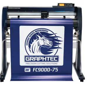 义乌 GRAPHTEC FC9000-75 Cutting Plotter日图/图王刻字机 裁膜机 模切机 割字机 刻绘机 刻膜机 雕刻机 绘图切割机