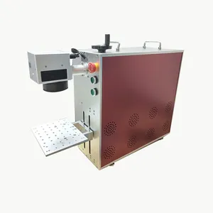 激光雕刻机diy万能金属铭牌可乐刻字机便携式光纤激光打标机