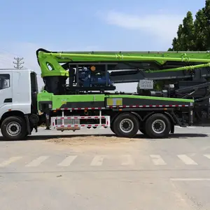 后双桥东风锦程310马力自带搅拌机的混泥土泵车