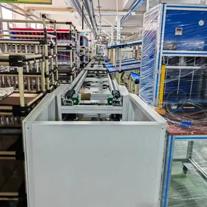 倍速链线洗碗机老化线 家电电器装配线双层工装板旋转生产线
