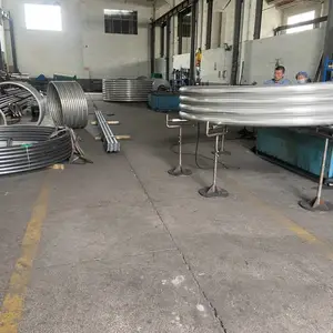 盘管加工 内盘管组装打压测试——常州市力兆机械值得信赖