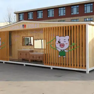 沈阳单位移动厕所 景区公园环保卫生间 沈阳车站公园临时彩钢厕所安装