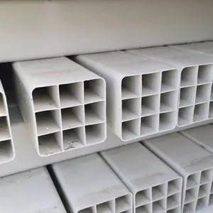 地埋式PVC格栅管 通讯光缆穿线方管 工程专用格栅管材