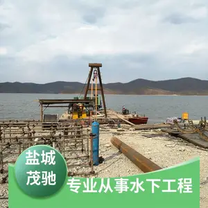 水下沉管单位过河管道水下安装取水头水下安装